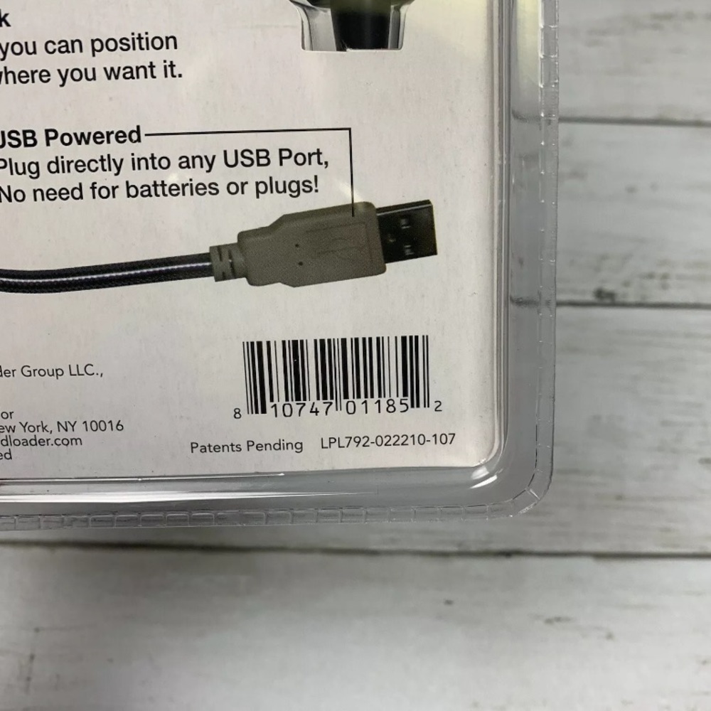 rite lite USB Operated LED Computer Light 8" Neck - Picture 5 of 8